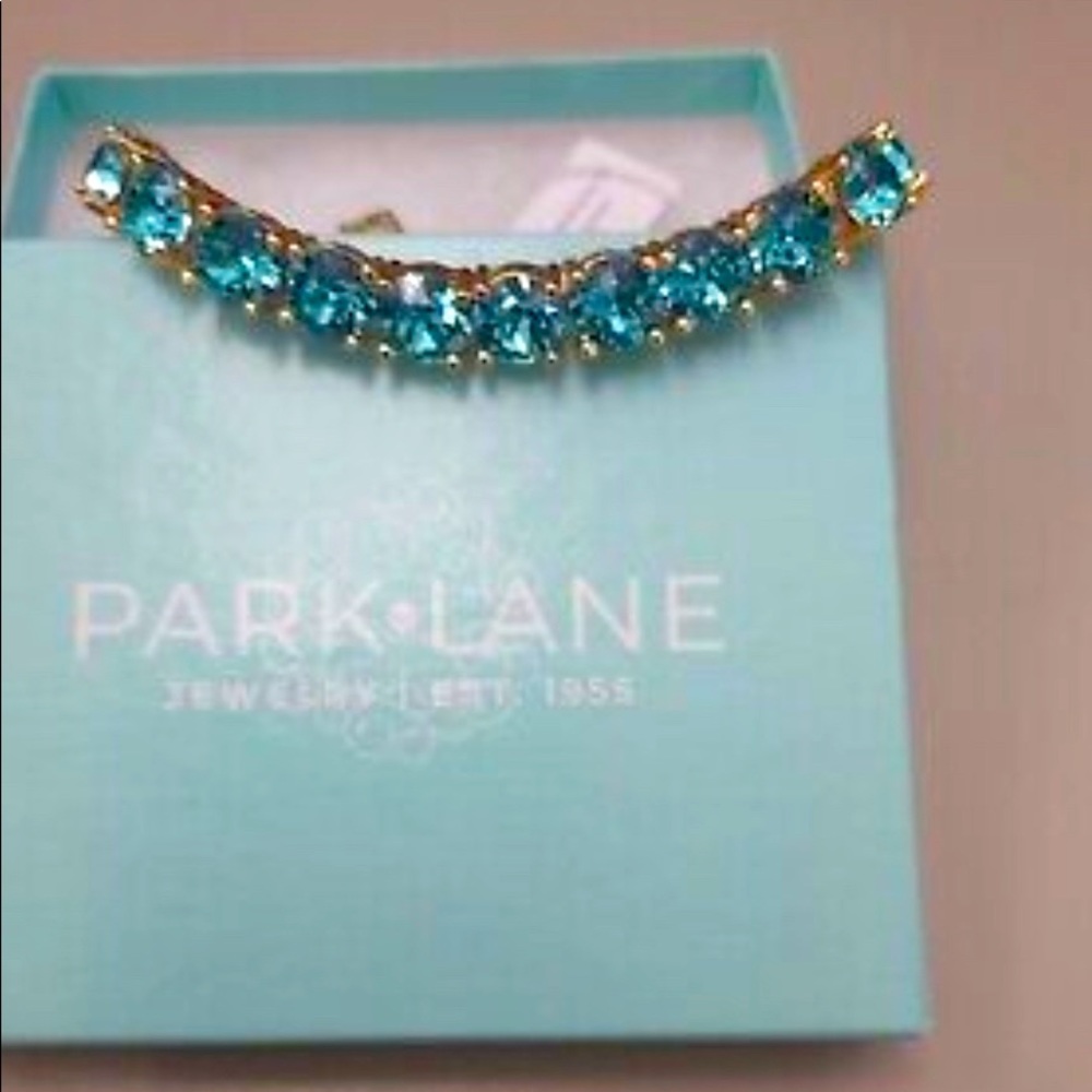 TWO NWT Park Lane Impression Turquoise set in matt Gold Bracelets